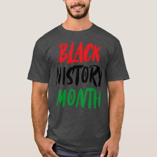 T-shirt mois d'histoire noire 1