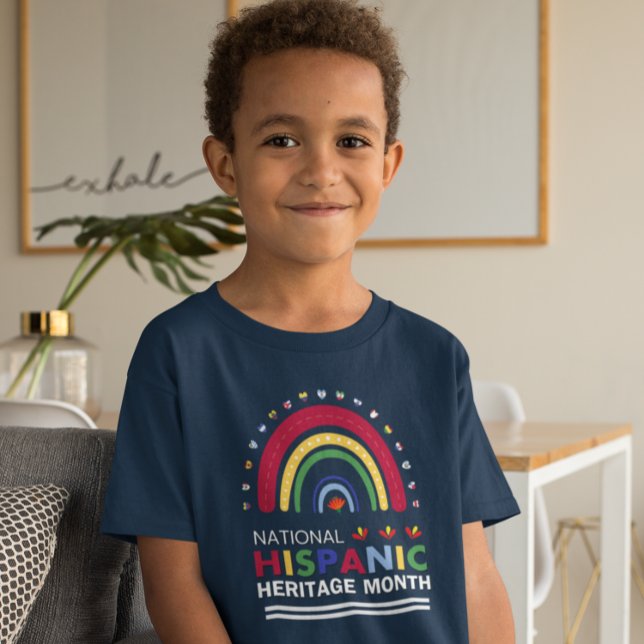 T-shirt Mois du patrimoine hispanique Boho Arc-en-ciel et  (Créateur téléchargé)