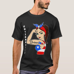 T-shirt Mois du patrimoine hispanique Boricua Porto Rico D