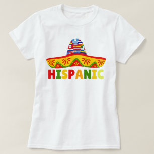 T-shirt Mois du patrimoine hispanique latino ,hispanique