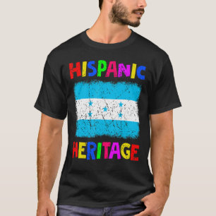 T-shirt Mois du patrimoine hispanique national Latina Hond