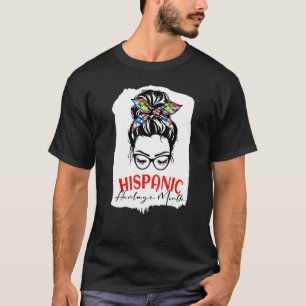 T-shirt Mois du patrimoine hispanique national Latina Wome