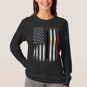 T-shirt Mois égyptien du patrimoine américain Égypte Patri