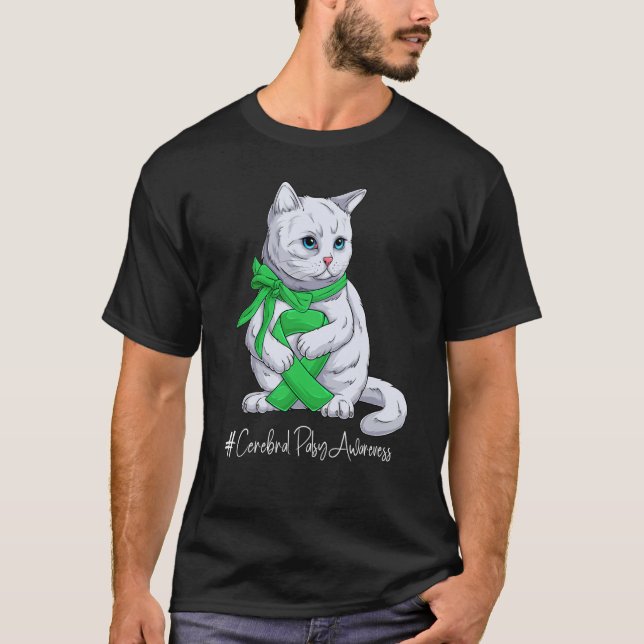 T-shirt Mois national de sensibilisation à la paralysie cé (Devant)