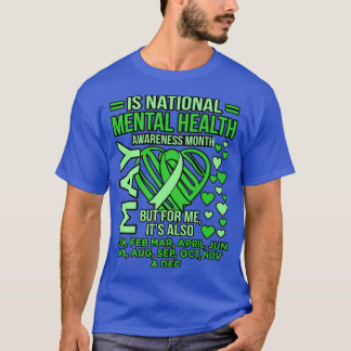 T-shirt Mois national de sensibilisation à la santé mental