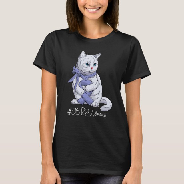 T-shirt Mois national de sensibilisation au GERD Périwinkl (Devant)