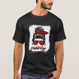 T-shirt Mois national du don de sang Ribbon Warrior Bleach