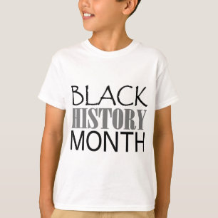 T-shirt Mois noir d'histoire