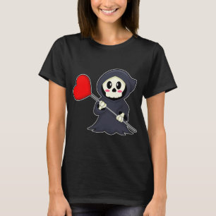 T-shirt Moissonneur de la Saint-Halloween cœur