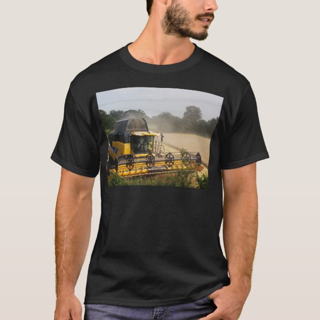 T-shirt Moissonneuse de cartel (Devant)