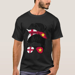T-shirt Moitié Vietnamienne Moitié Anglais Mélange Anglete