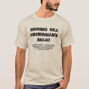 T-shirt Mojo du pêcheur de mer de Béring