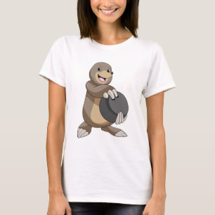 T-shirt Mole à Bowling avec Bowling balle