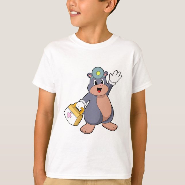 T-shirt Mole as Nurse with First aid kit.PNG (Devant)