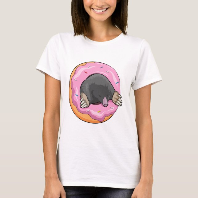 T-shirt Mole avec Donut (Devant)