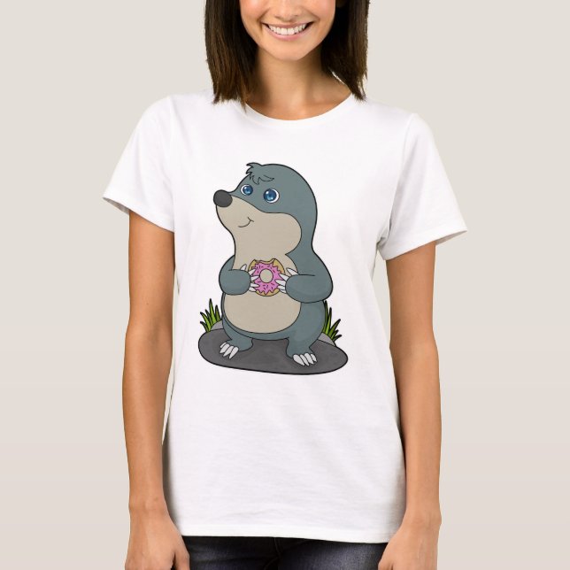T-shirt Mole avec Donut (Devant)