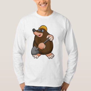 T-shirt Mole avec lunette et casquette dur