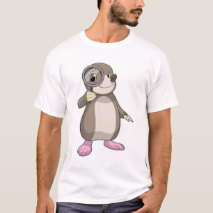 T-shirt Mole avec verre Magnifiant