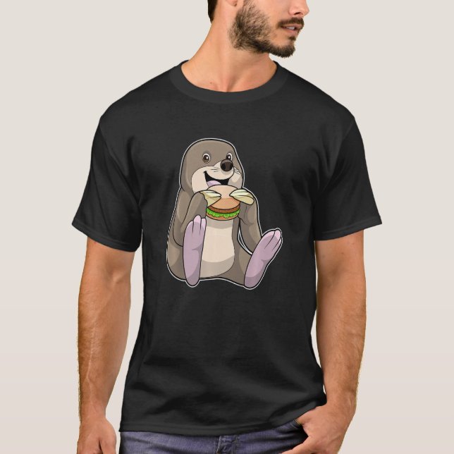T-shirt Mole Burger Premium (Devant)