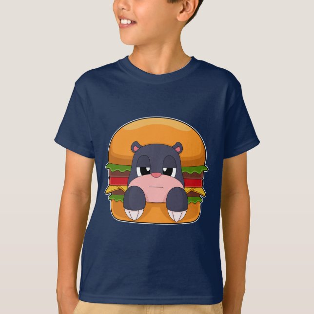 T-shirt Mole Cheeseburger (Devant)