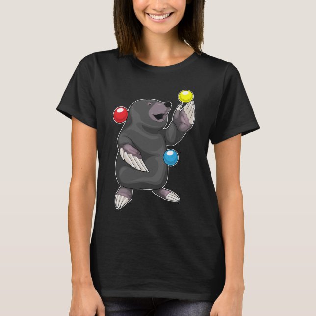 T-shirt Mole Juggler (Devant)