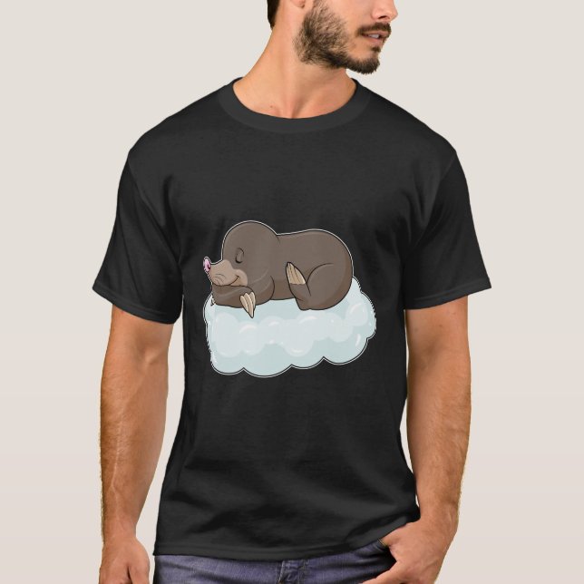 T-shirt Mole sur nuages (Devant)