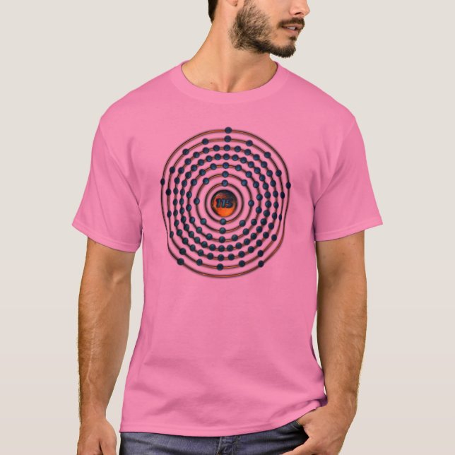 T-shirt Molécule d'Ununpentium (Devant)