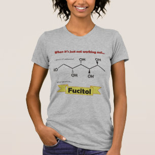 T-shirt Molécule organique de Fucitol