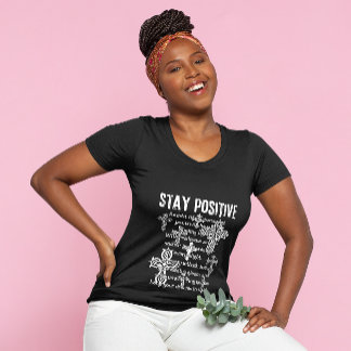 T-SHIRT MOM DE DEVIS POSITIF VINTAGE