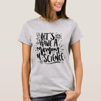 Moment de la science | Noir Script Funny Nerd Pun