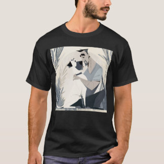 T-shirt Moment de Papa Chien