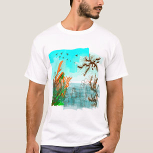 T-shirt Moments Amusants Avec Grand-Mère Vue Extérieure Co