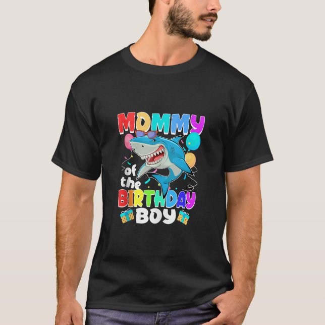 T-shirt Mommy of the Birthday Boy Family Matching Party Sh (Devant)
