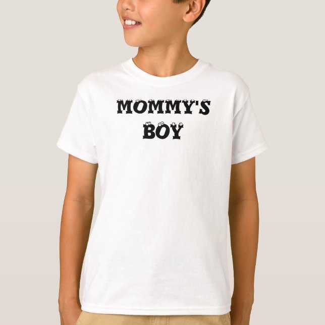 T-SHIRT MOMMY'SBOY (Devant)