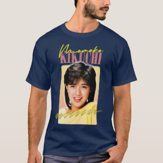 T-shirt Momoko Kikuchi Retro 80s Fan Art Design 1
