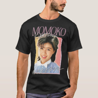 T-shirt Momoko Kikuchi Retro 80s Fan Art Design 2