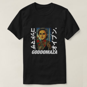 T-SHIRT MOMOKO YAKUZA ÉTATS ET ÉPAIS TEXTE HOMMES NOIR TEX