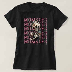 T-shirt Momster Funny Maman Halloween