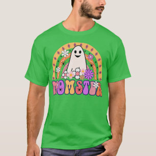 T-shirt Momster Mom Ghost Halloween Vintage