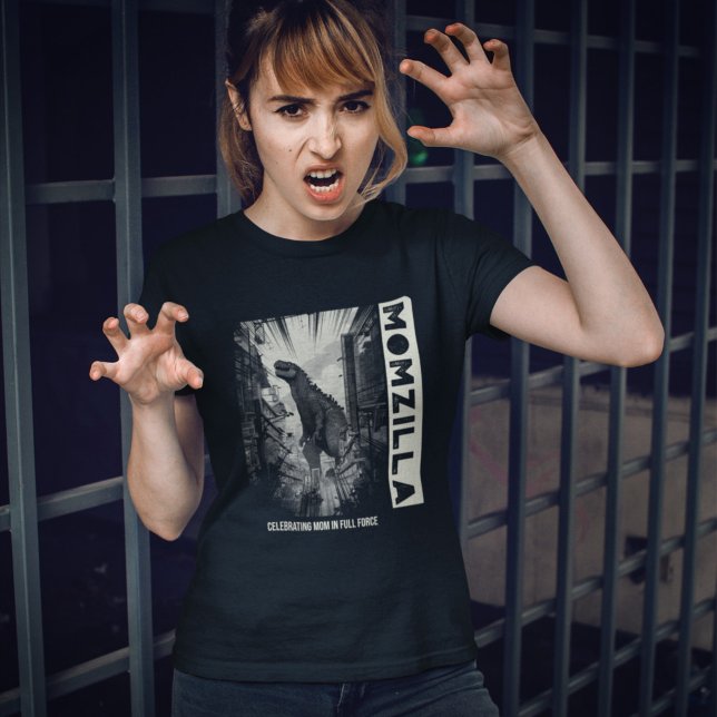 T-shirt Momzilla fêter la fête de la mère à plein régime (Créateur téléchargé)