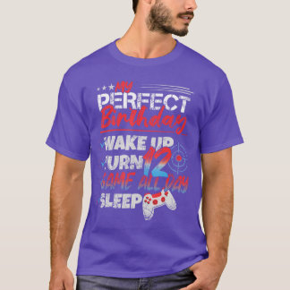 T-shirt Mon 12e anniversaire parfait 12 ans garçon fille j