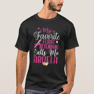 T-shirt Mon agent de bord préféré m'appelle Abuela
