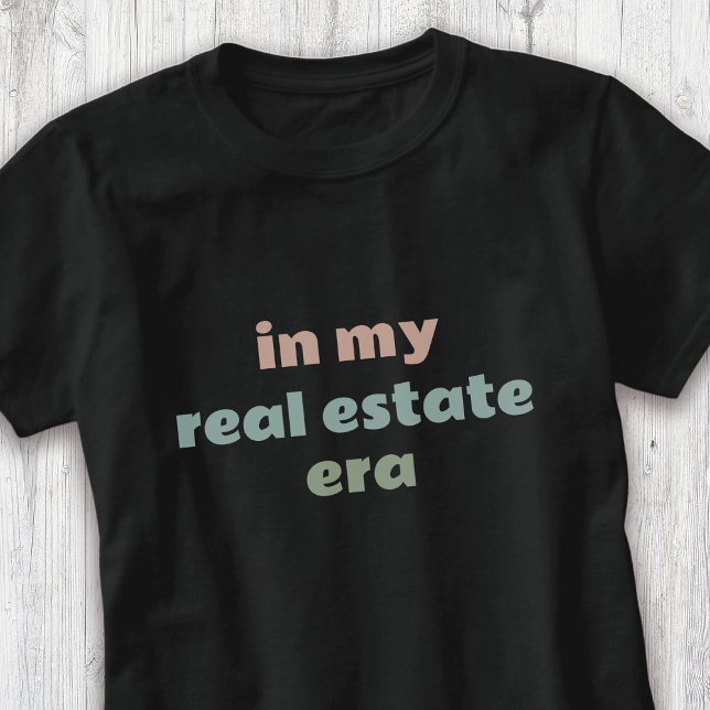 T-shirt Mon agent de l'ère de l'immobilier (Créateur téléchargé)
