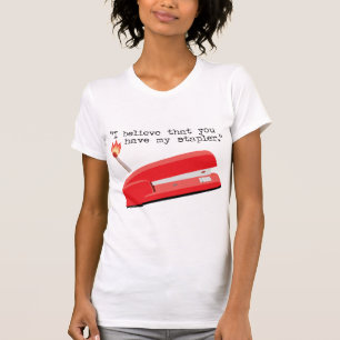 T-shirt Mon agrafeuse rouge