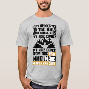 T-shirt Mon aide vient du Seigneur