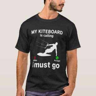 T-shirt Mon aile de traction m'appelle je dois partir - Ki