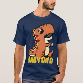 T-shirt Mon ami bébé fille Dino