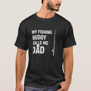 T-shirt Mon Ami de Pêche M'appelle Papa Papa Pêcheur pour