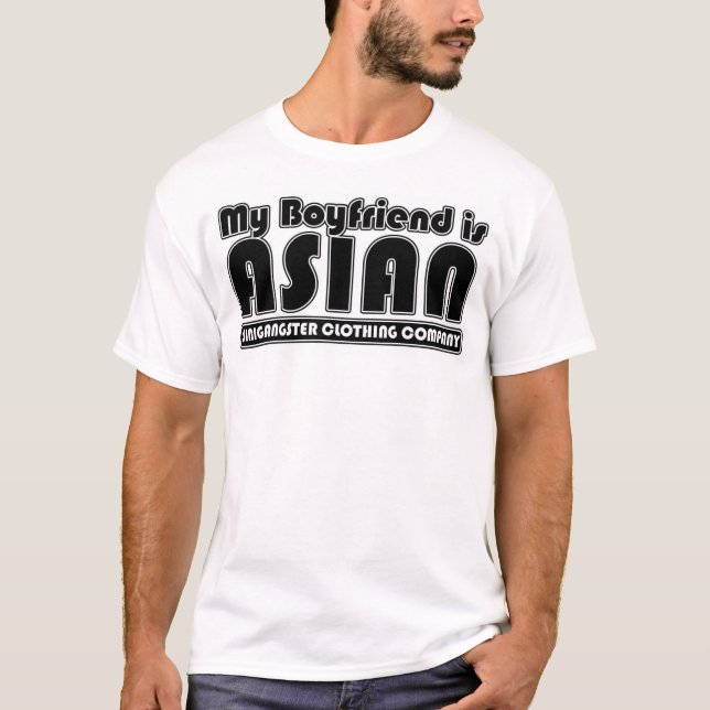 T-shirt mon ami est asiatique (Devant)
