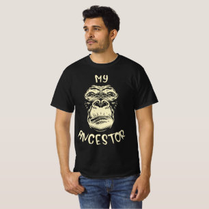 t-shirt Mon ancêtre, le gorille